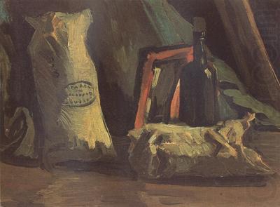 Vincent Van Gogh Still Life with Two Sacks and a Bottle (nn040 china oil painting image